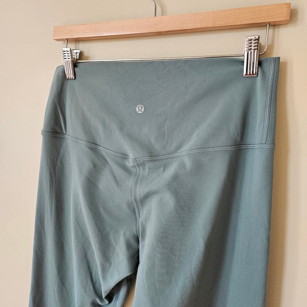 Lululemon Align HR Pant 25” Sea Steel Size 10 • Like New • No Pilling - Picture 9 of 11
